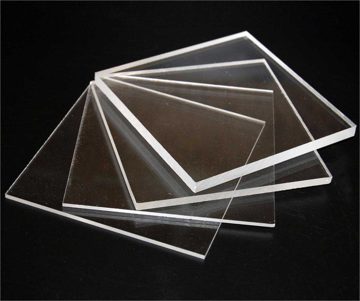 sheet of acrylic plexiglass