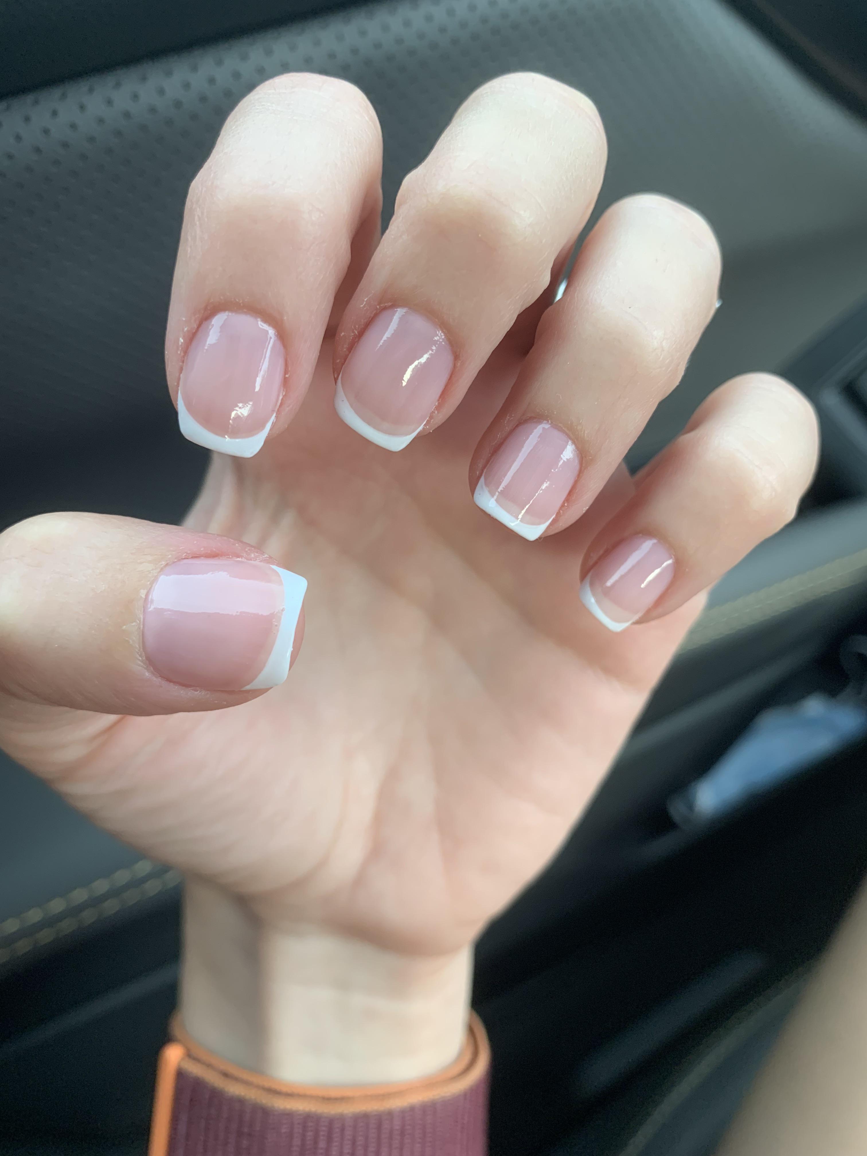 short french nails