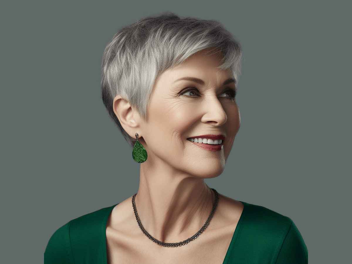 short hairstyles women over 60