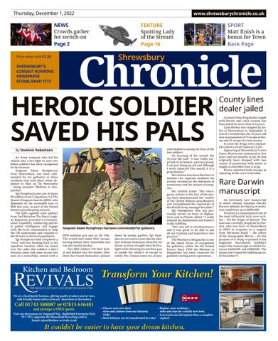 shrewsbury chronicle shropshire