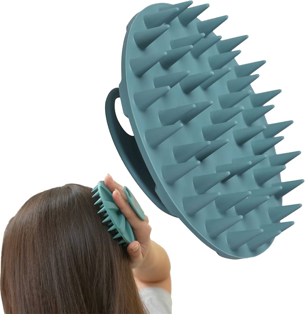 silicone head scrubber