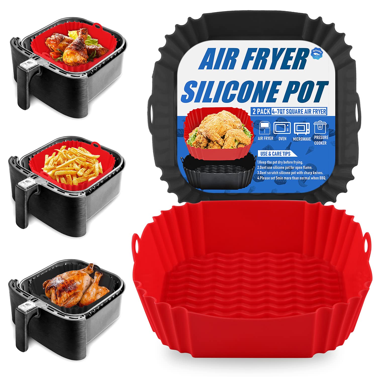 silicone liners for air fryer