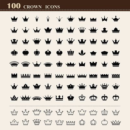 simple crown tattoo