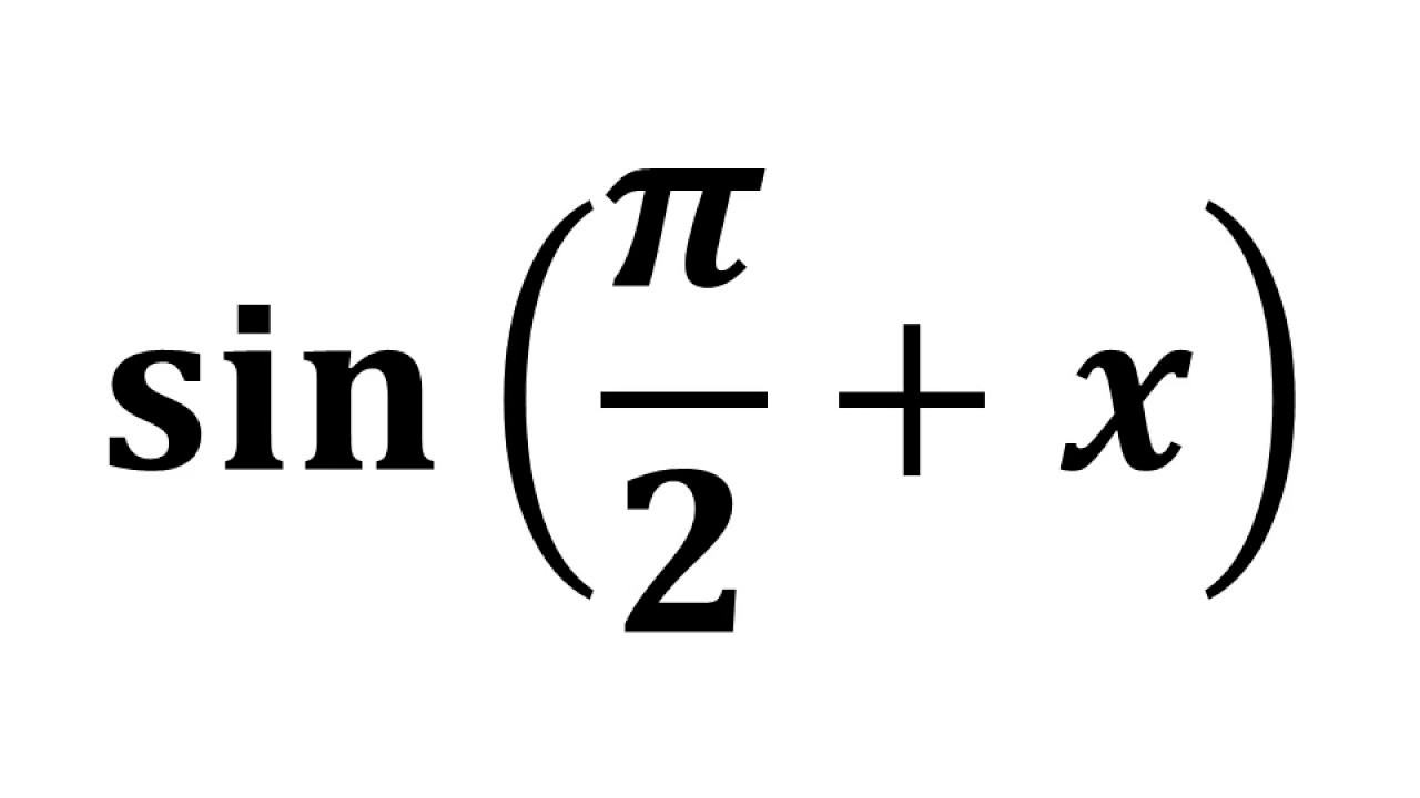 sin pi 2 value