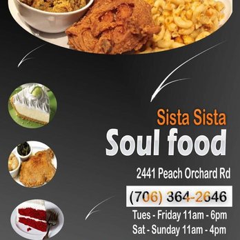 sista sista soul food 3 menu
