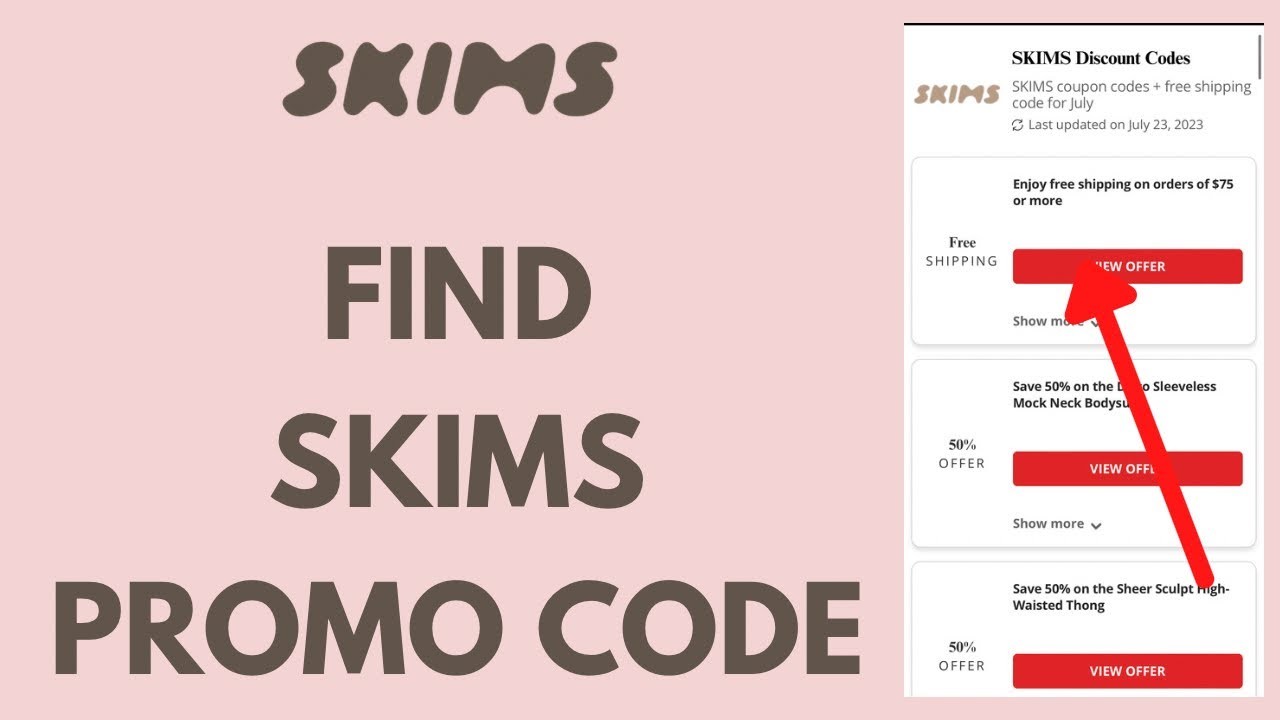 skims discount codes
