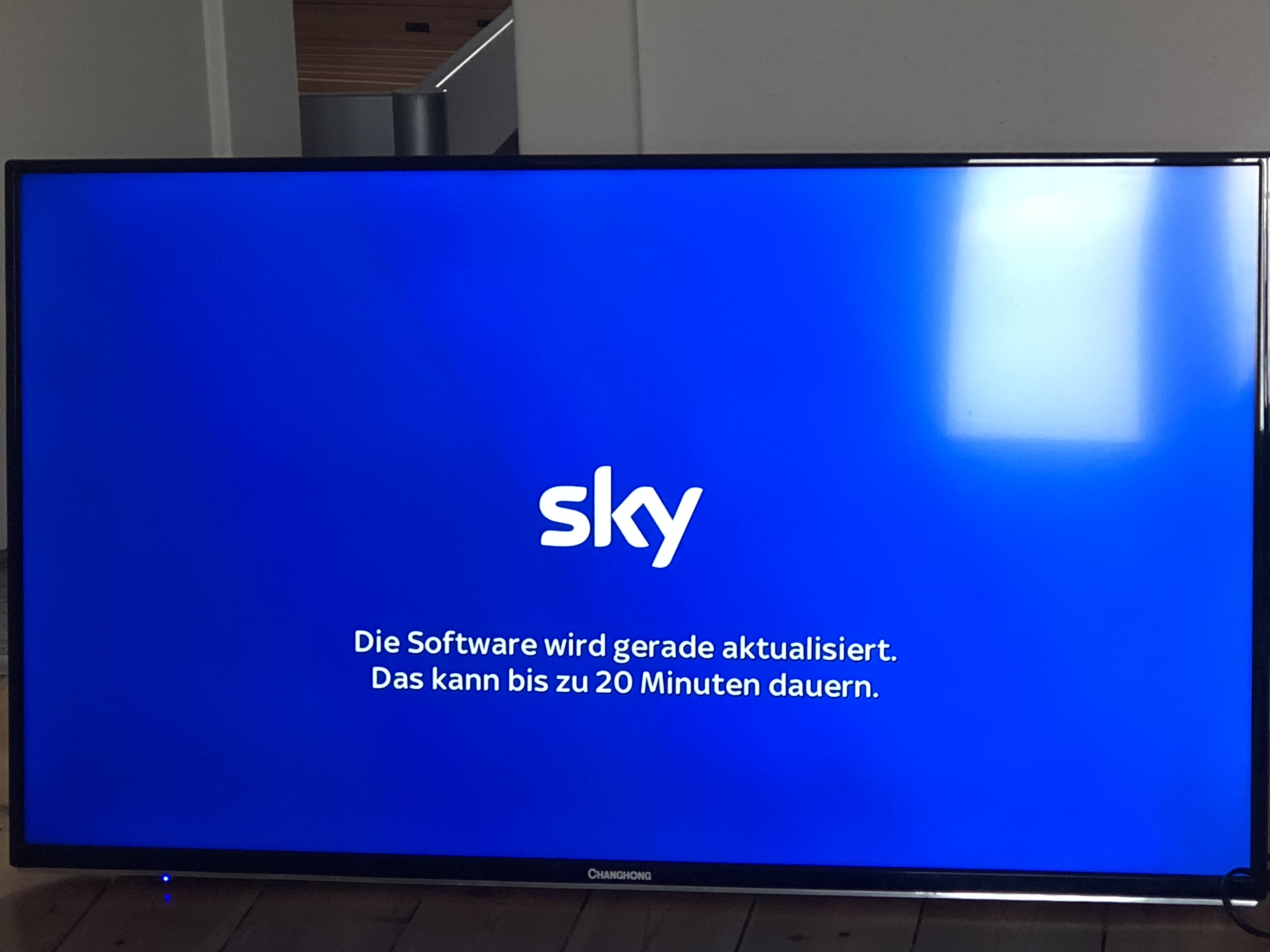 sky q receiver software update