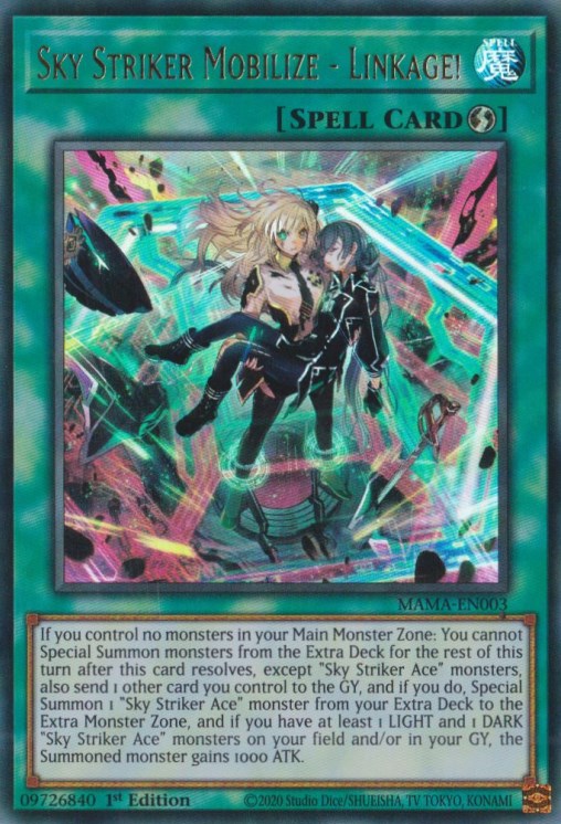 sky striker yugioh