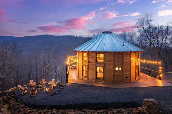 skyline yurt airbnb