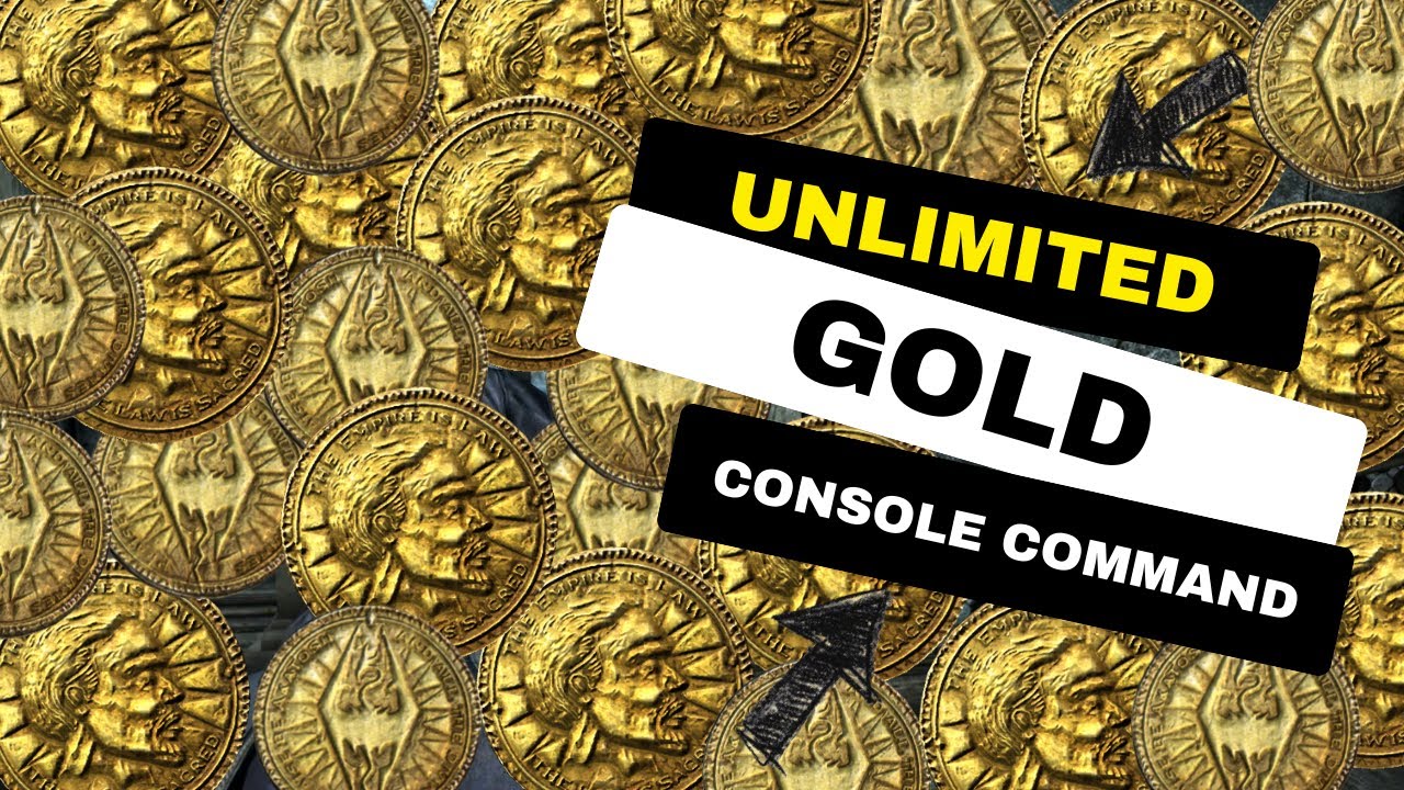 skyrim command gold