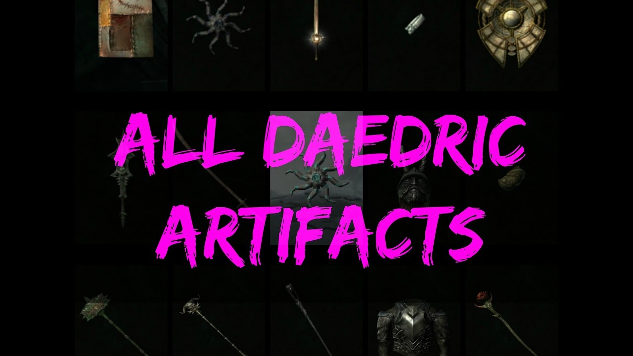 skyrim daedric artifacts achievement