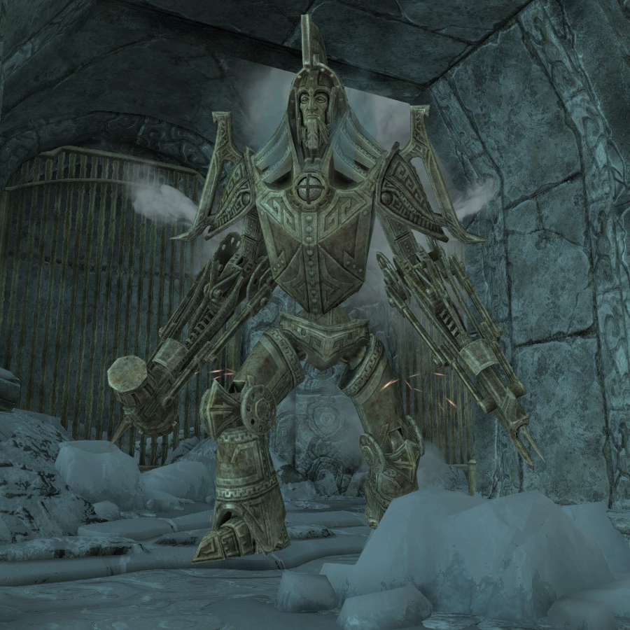 skyrim dwarven centurion