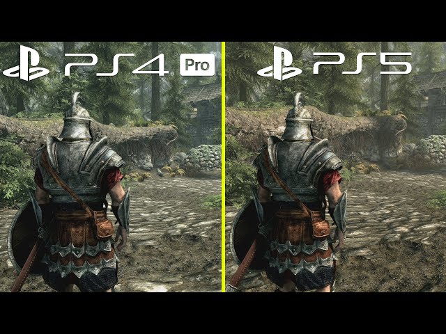 skyrim ps4 vs ps5