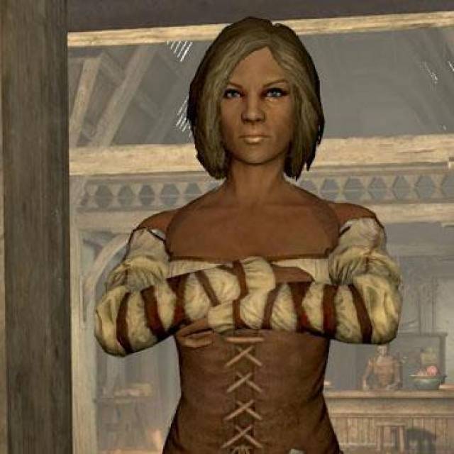 skyrim redguard woman