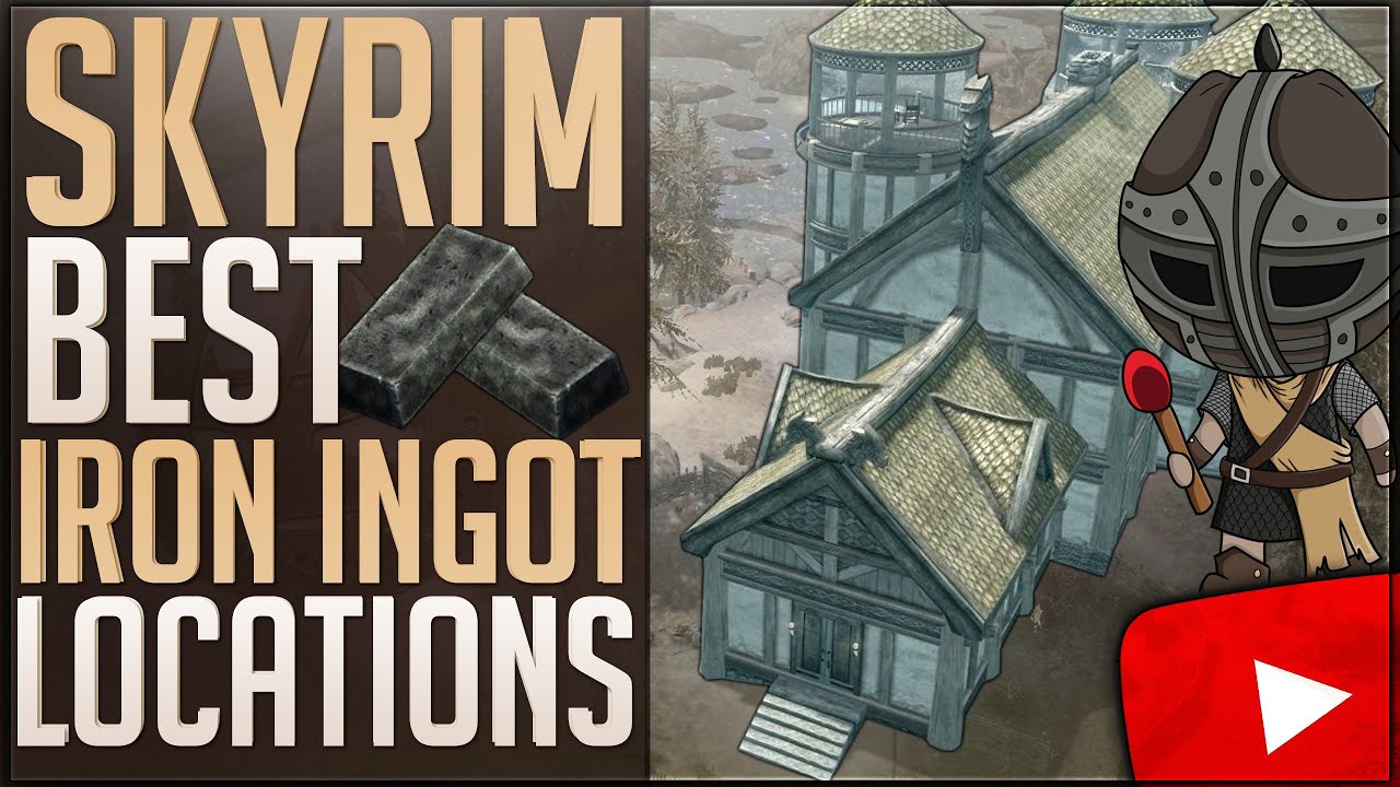 skyrim where to buy iron ingots