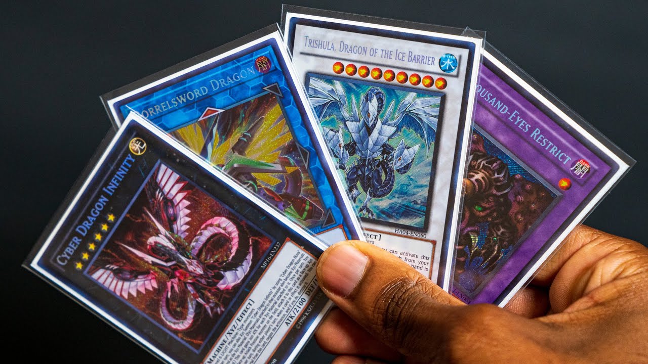 sleeves for yugioh cards