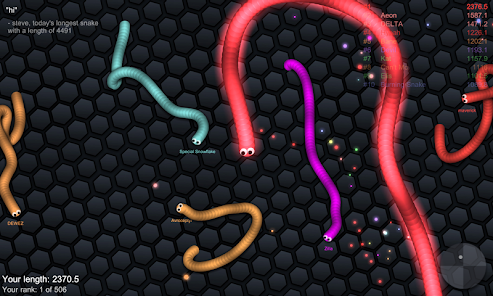 slither io free online games at agame com