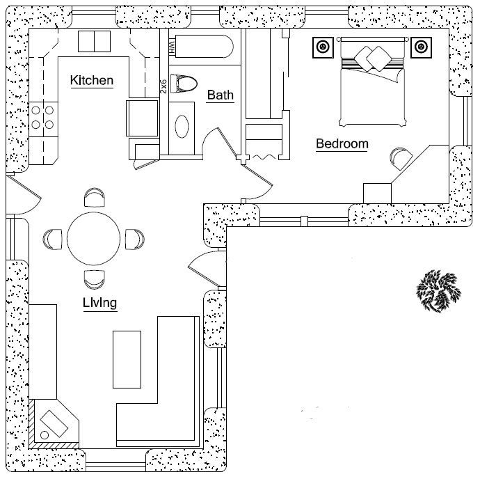 small l shaped house plans