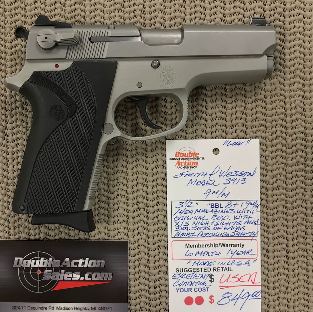 smith & wesson model 3913 value