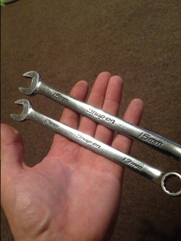 snap on spanners