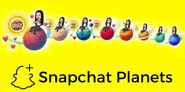 snapchat best friends planets