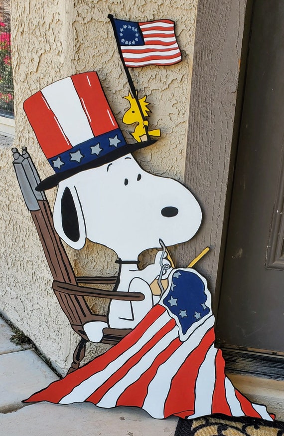 snoopy 4th of july decorations