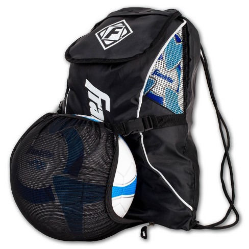 soccer bag with ball holder