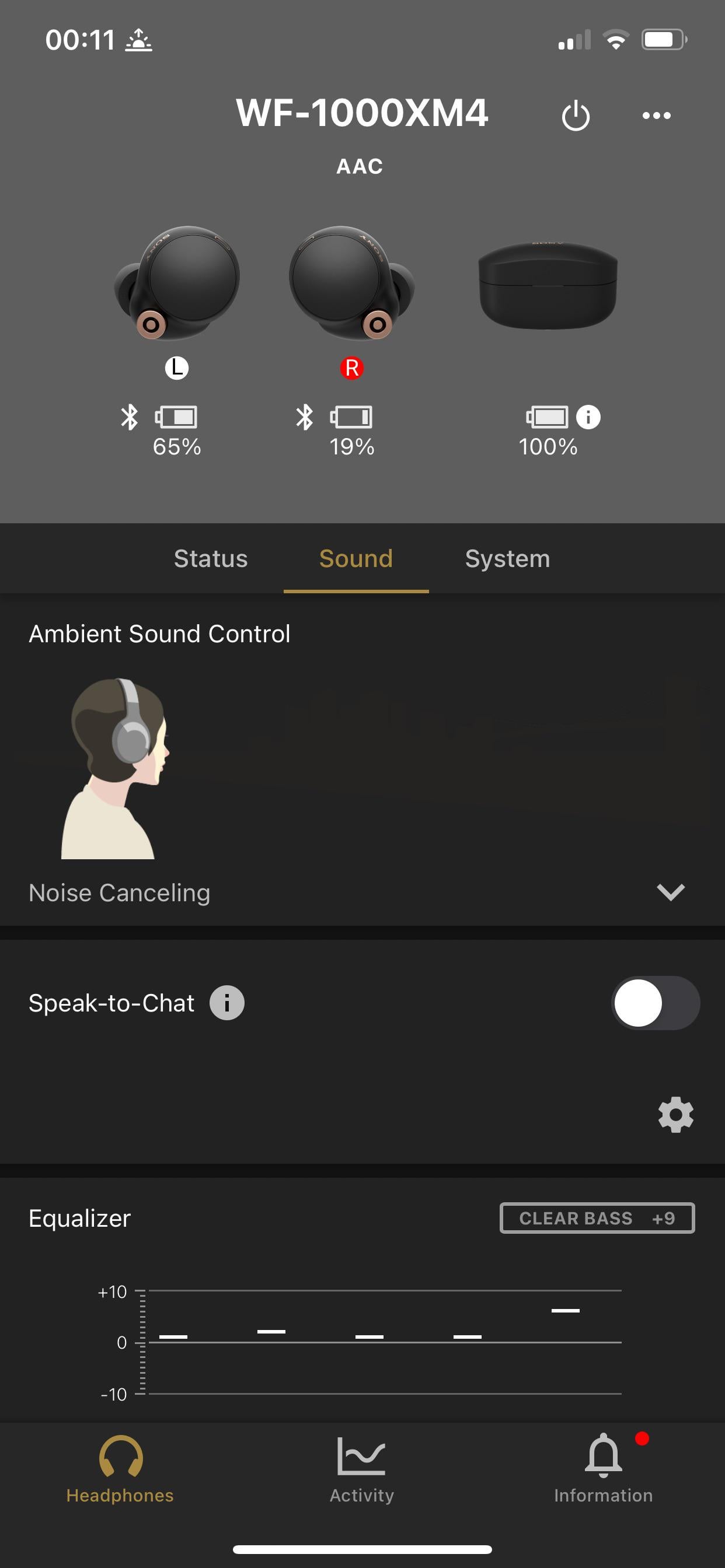 sony linkbuds right earbud not working