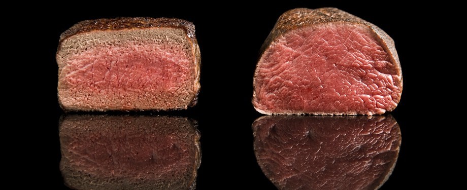 sous vide vs normal steak