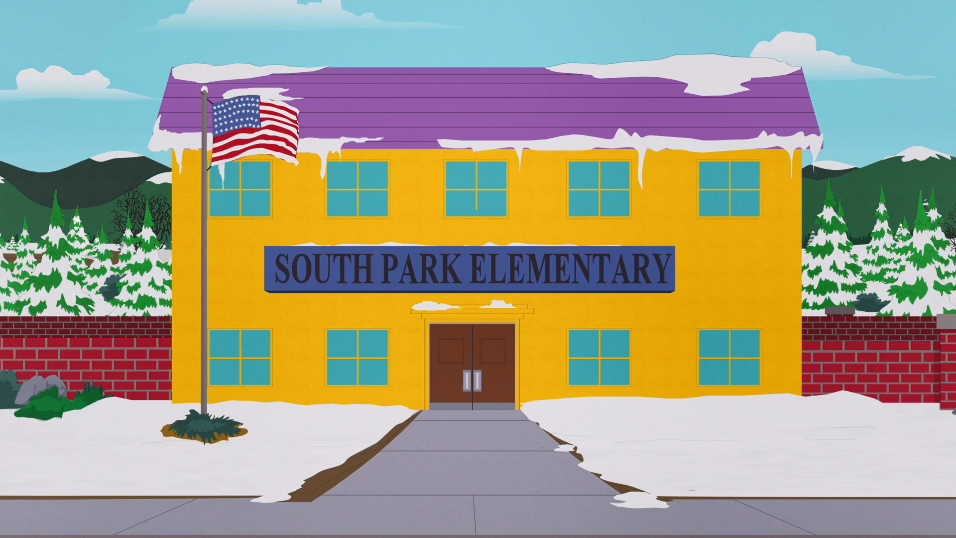 south park background