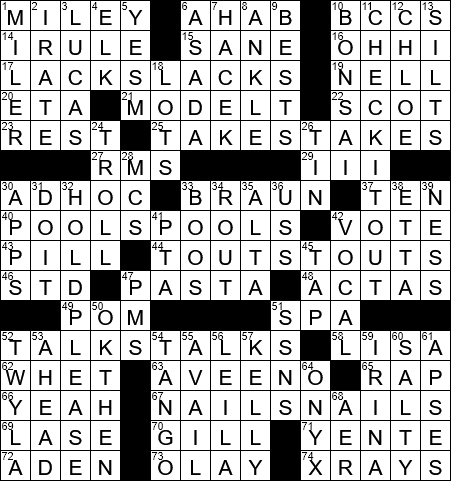 spanish diacritical marks crossword