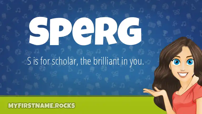 sperg meaning