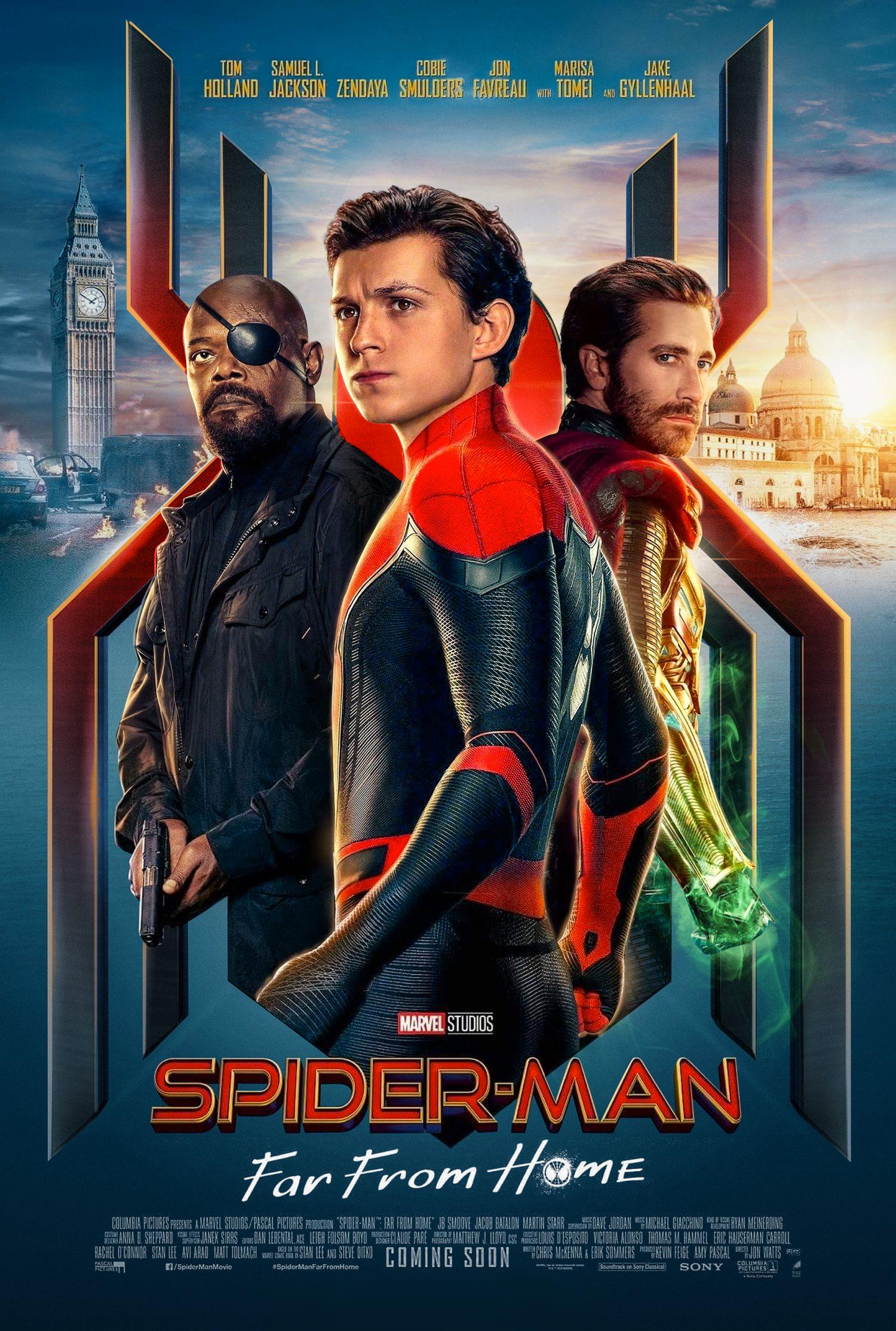 spider man far from home series