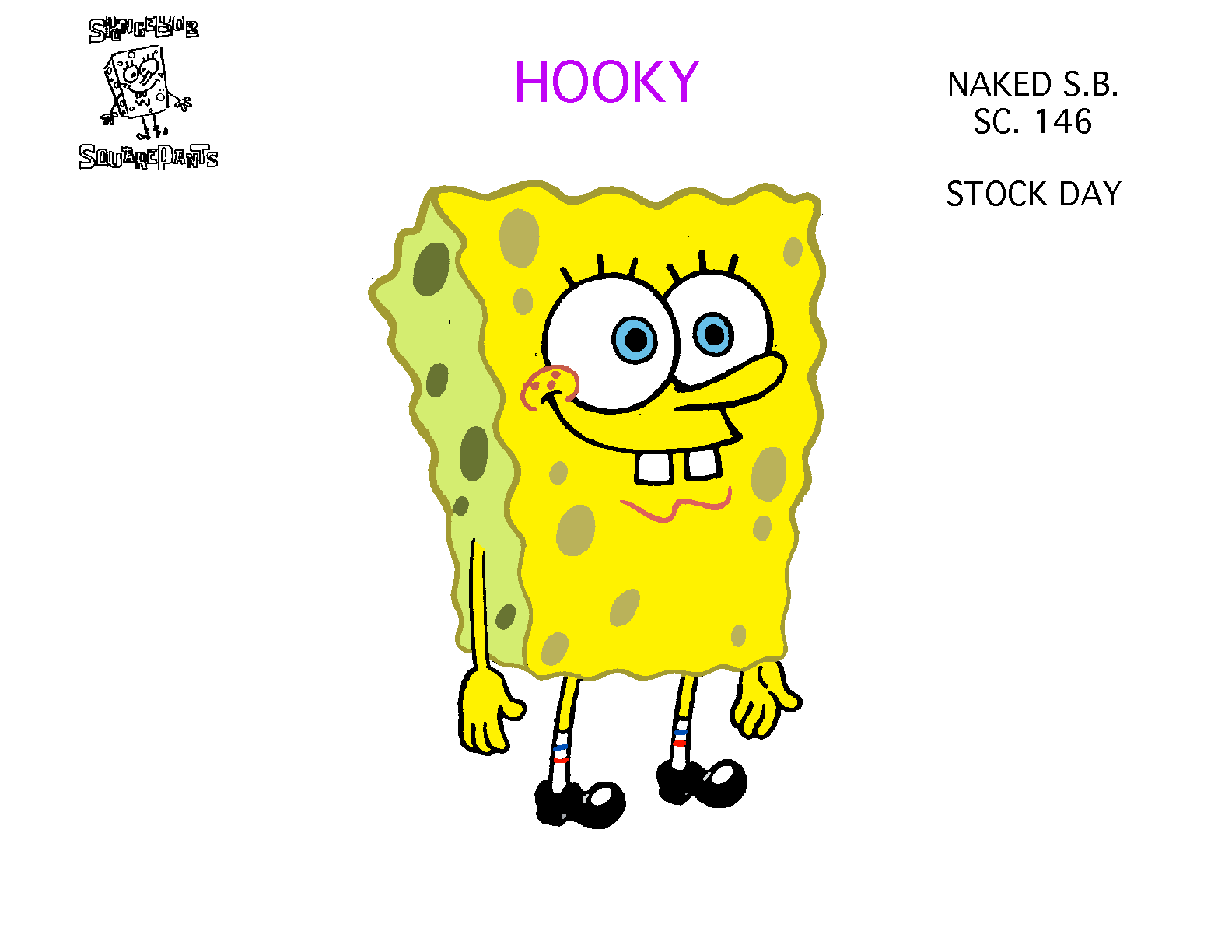 spongebob nude