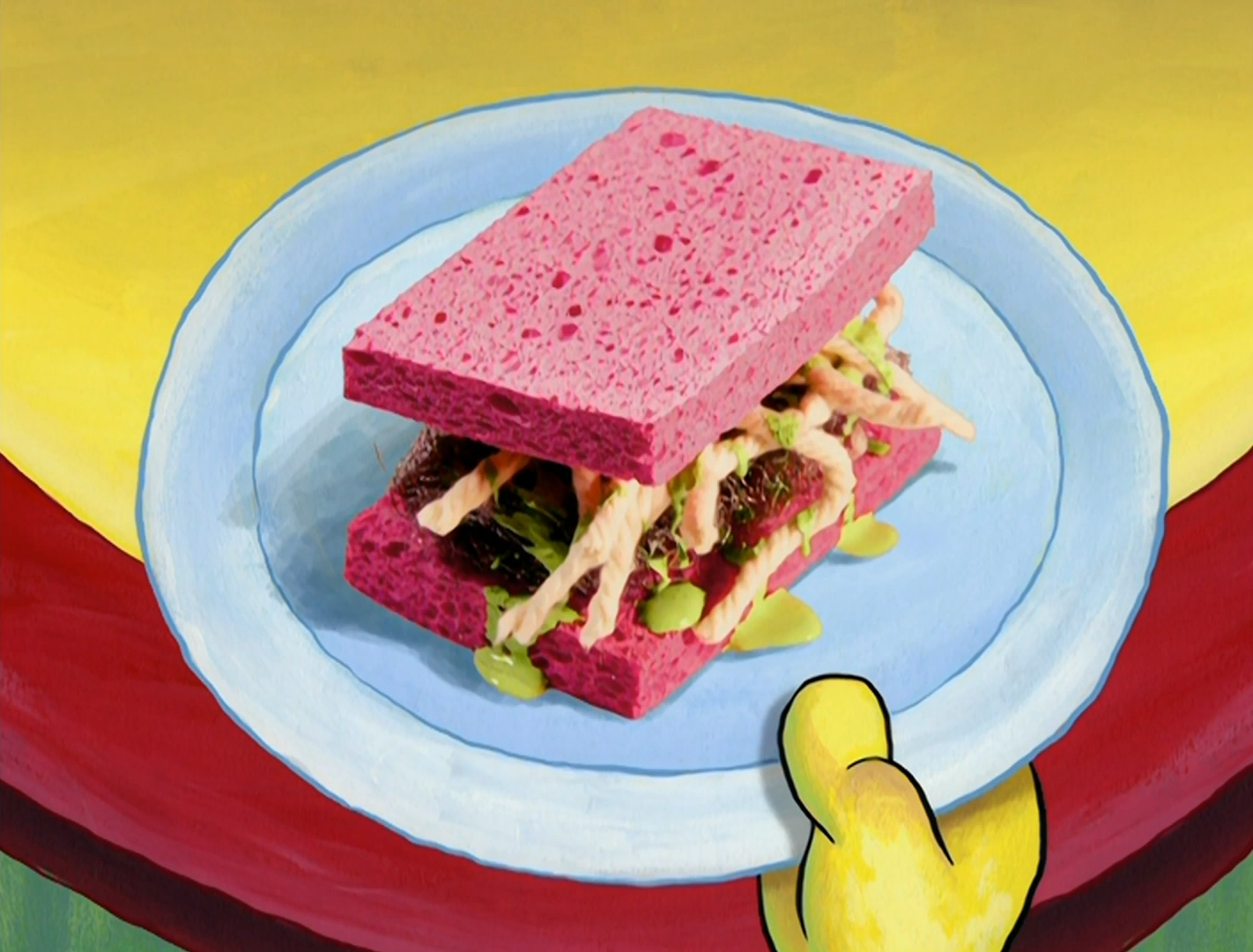 spongy patties