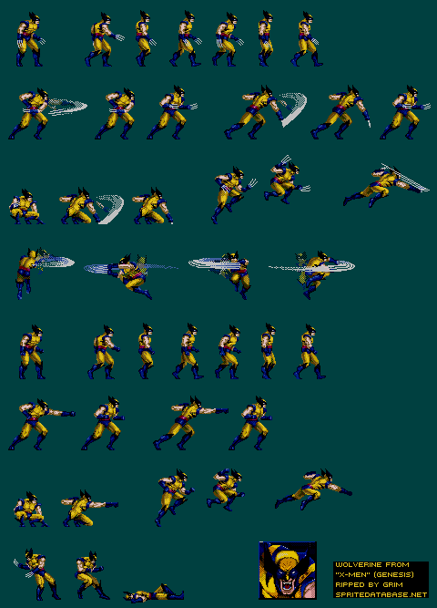 sprites wolverine