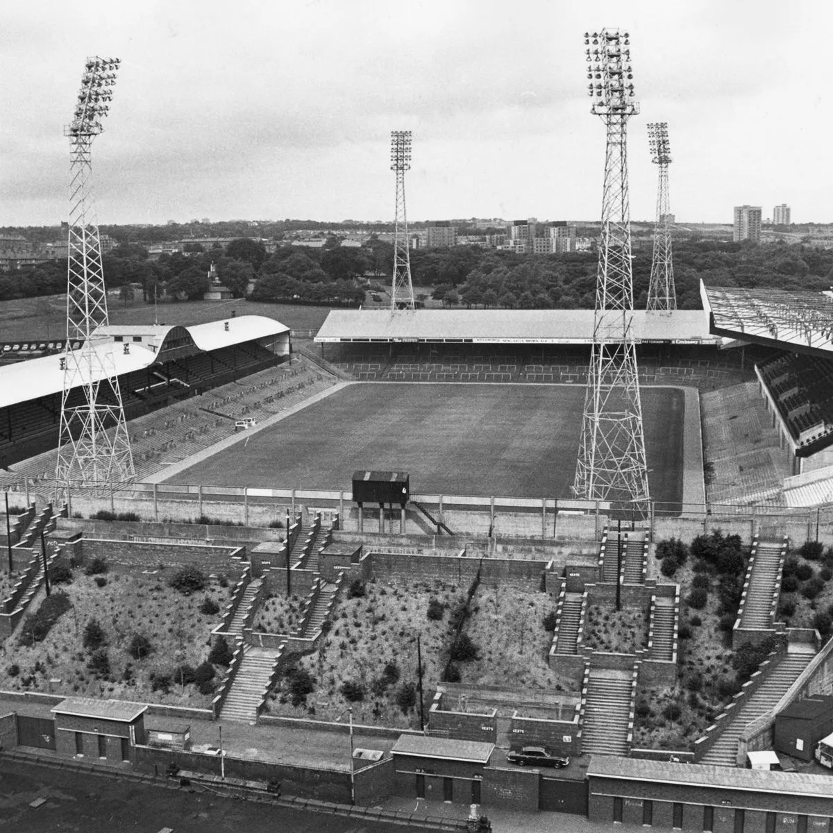 st james park newcastle slope