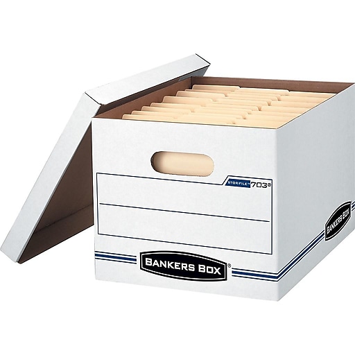 staples bankers boxes
