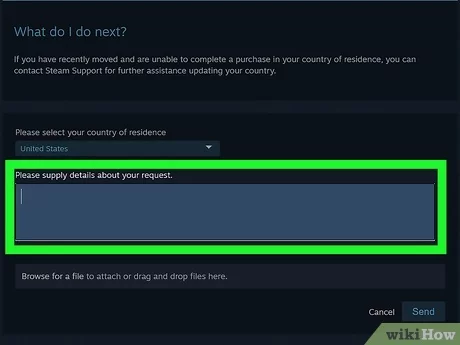 steam support