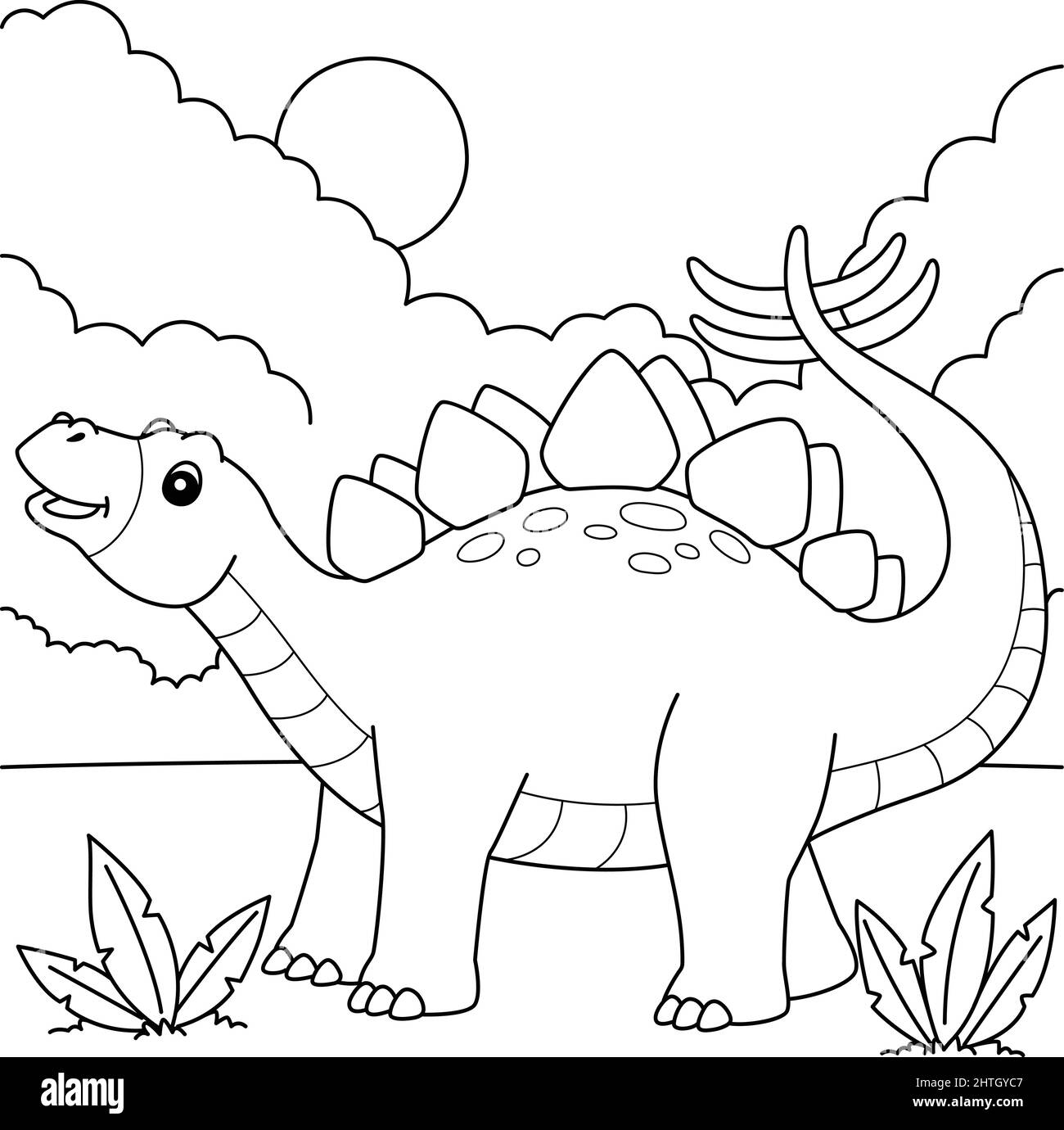 stegosaurus dibujo