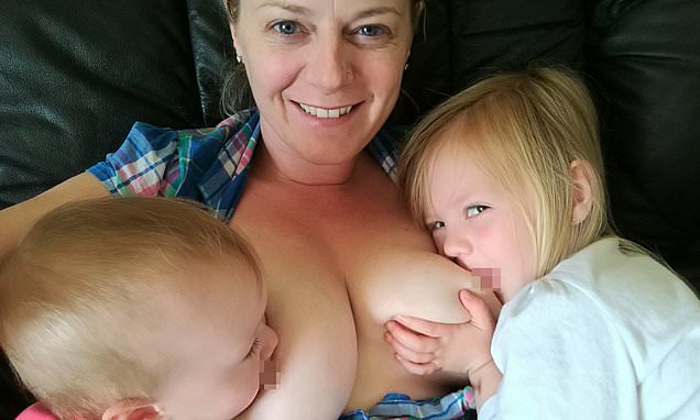 stepmom breast feeding