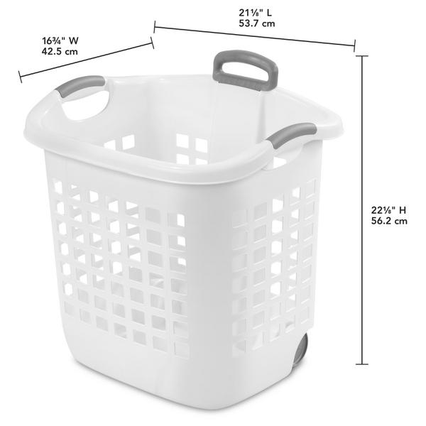 sterilite wheeled hamper