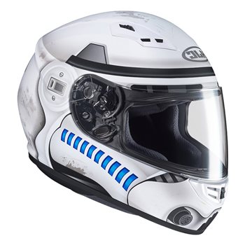 stormtrooper motorcycle helmet