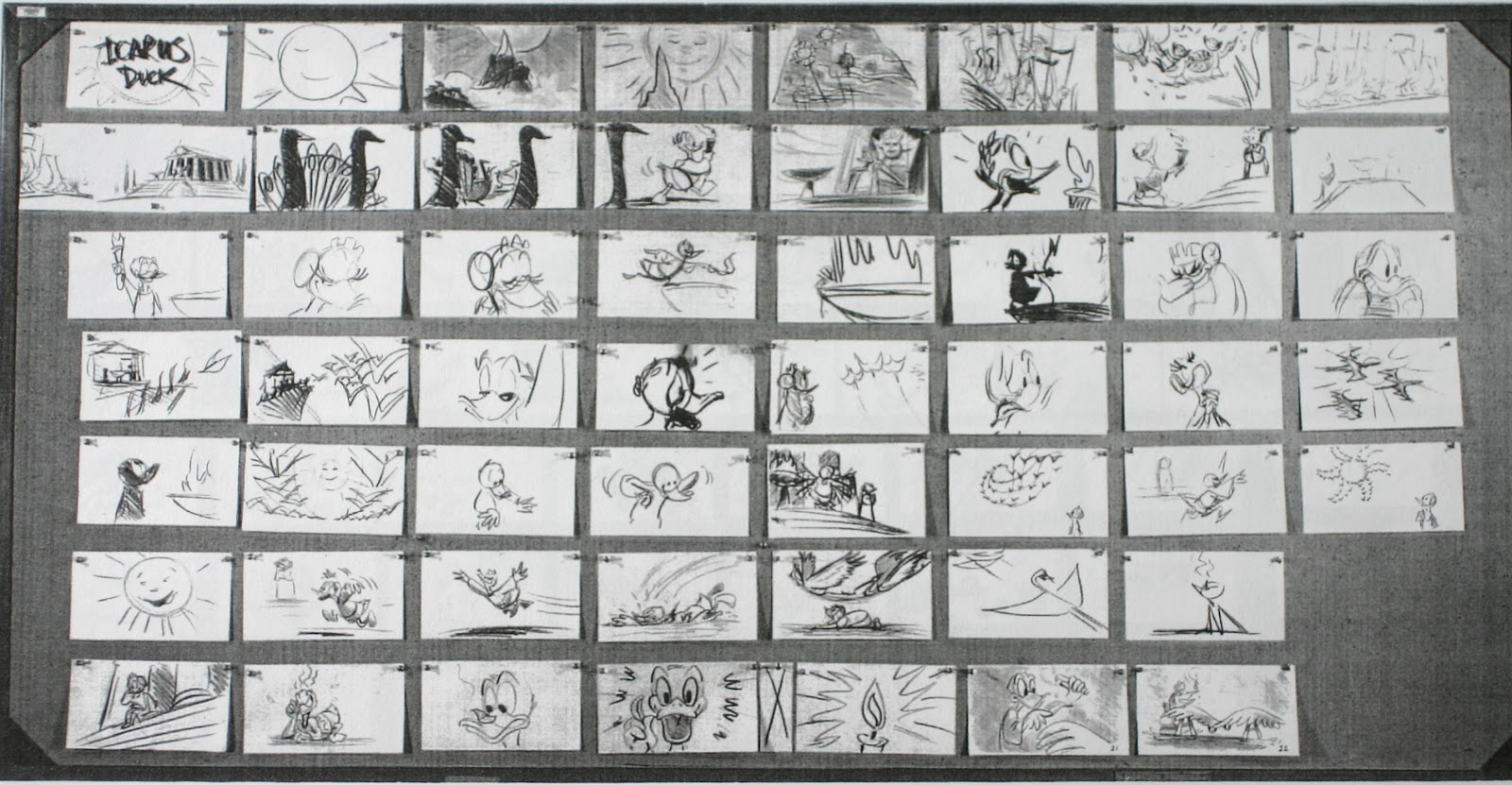 storyboard drawer