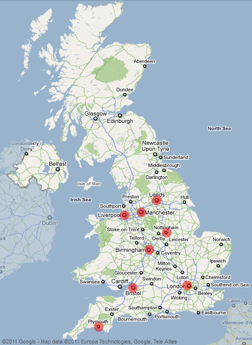 streetmap uk street map