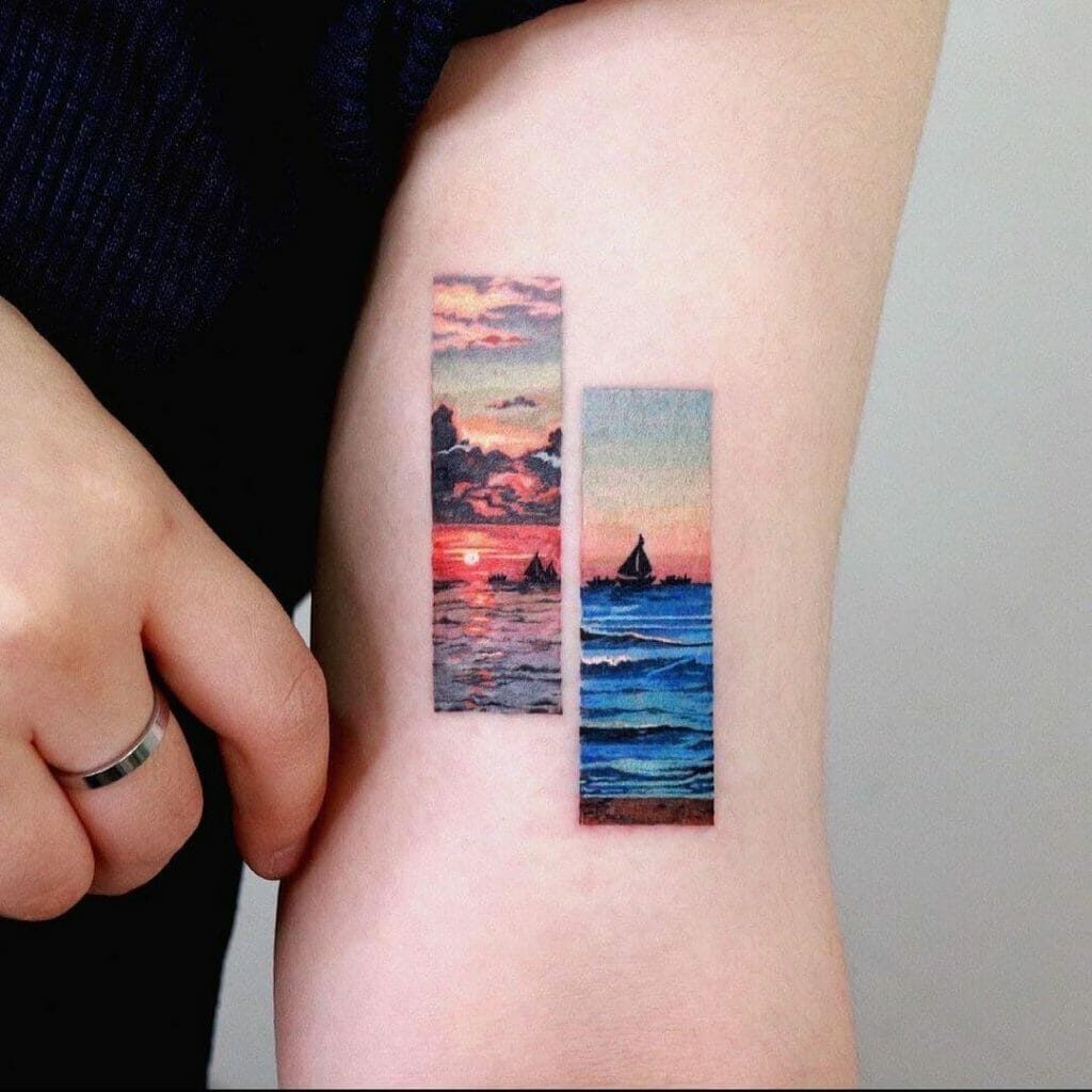 sunset tattoo meaning