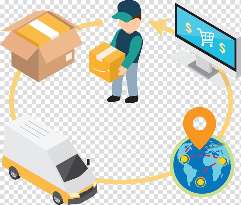 supply chain clipart