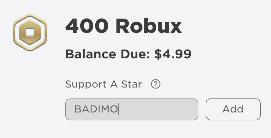 support a star roblox