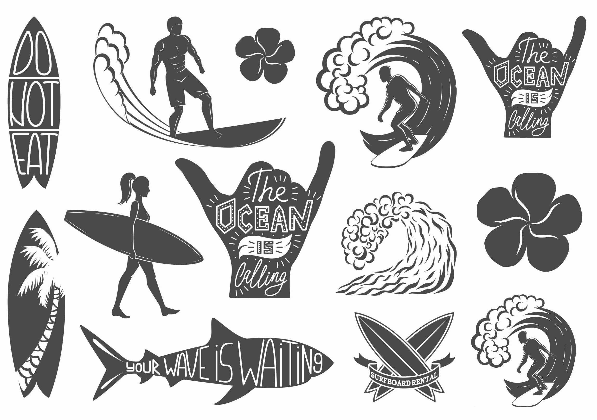 surf tattoo ideas