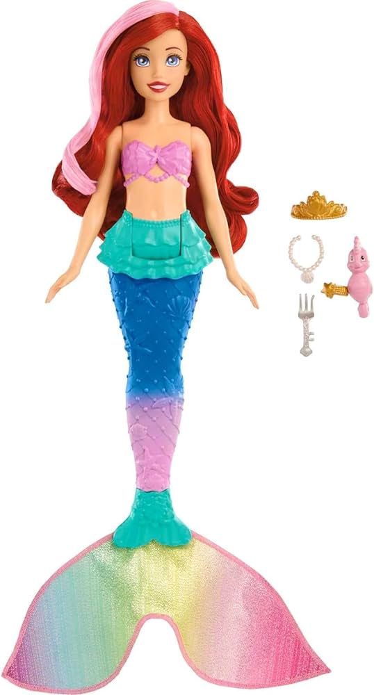 swimming mermaid doll